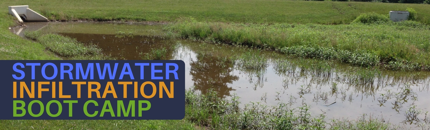 Stormwater Infiltration Boot Camp Banner